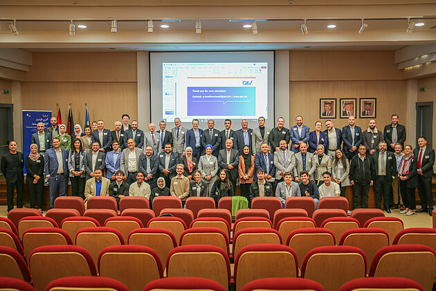 70 stakeholders from the Industry Hubs in Hydrogen Engineering and Advanced Materials Engineering gathered at GJU in November.
