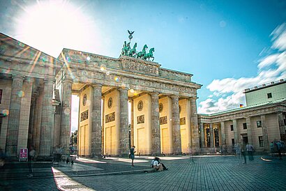 Brandenburger Tor in Berlin.